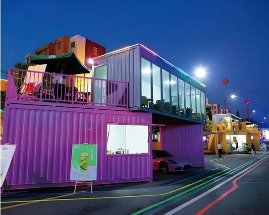 Big Wave Container House - Customized Creative Container House