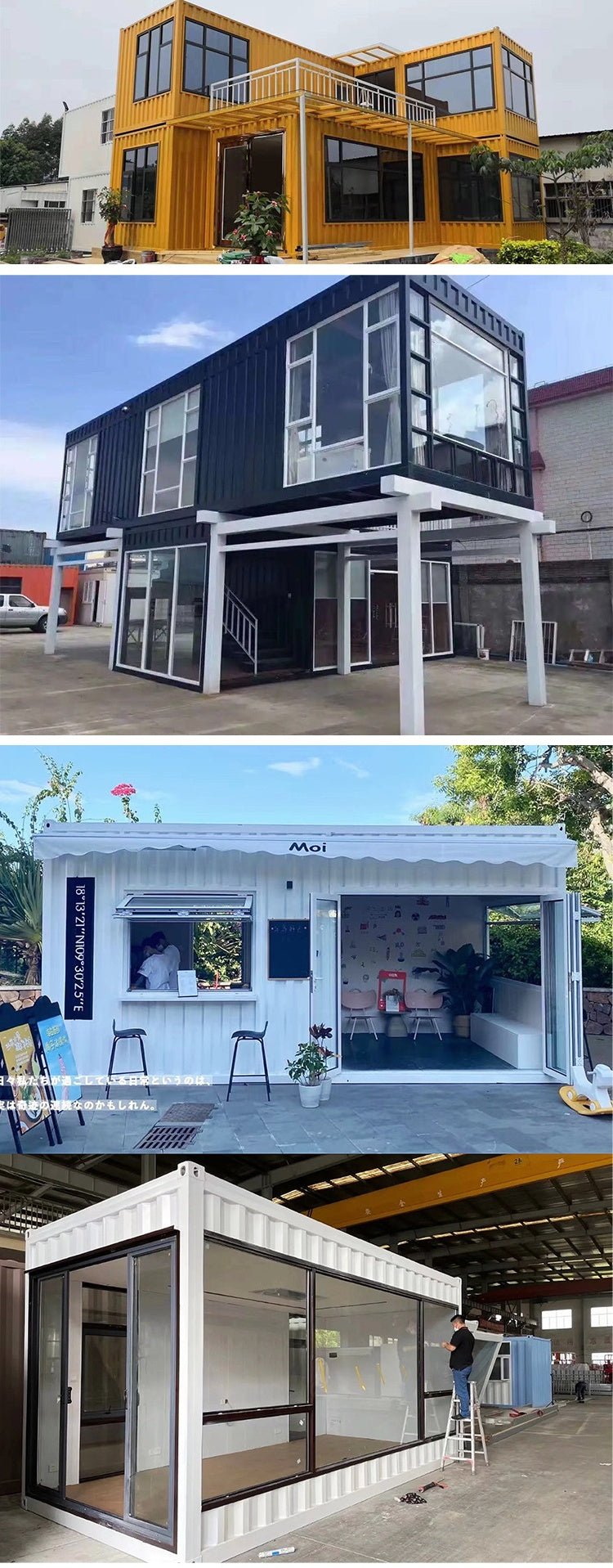 Mobile Creative Container House Eco - Friendly Materialsel Office - Customized Creative Container House