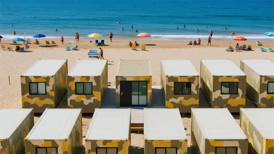 Modular Barracks for Military, Disaster Relief & Work Camps - Customized Creative Container House