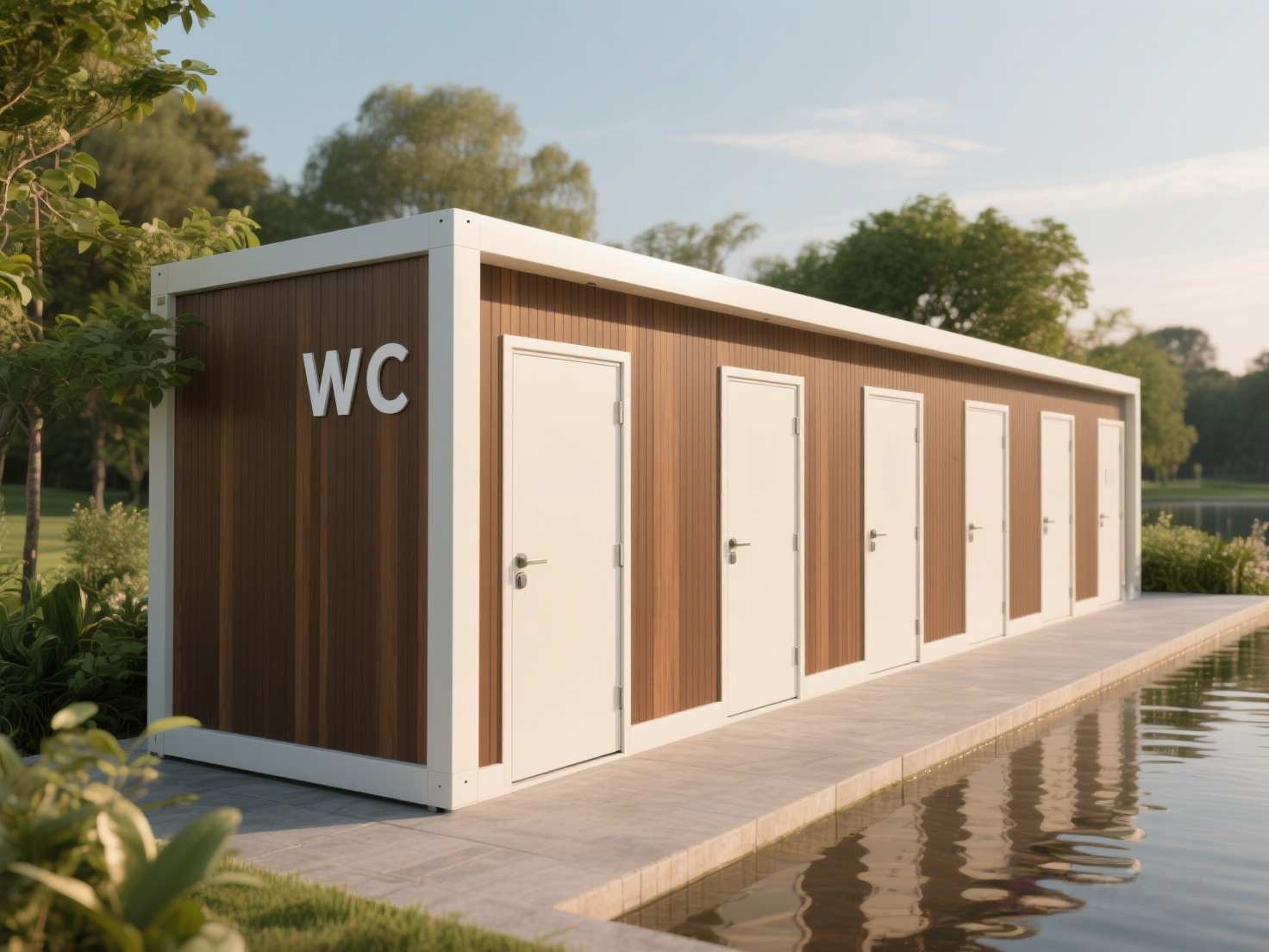 Modular restroom - Customized Creative Container House