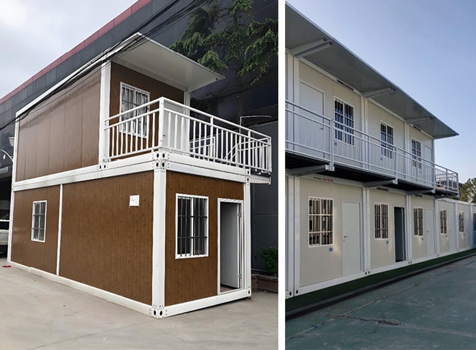 Assemble Container House - 2 & 3 Layer Modular Container Homes - Customized Creative Container House
