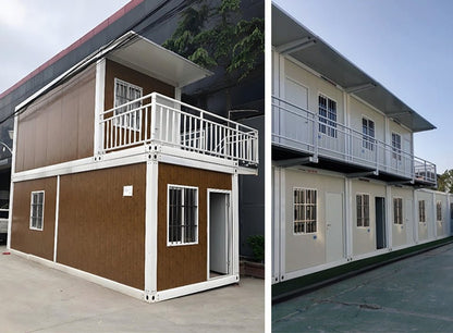 Assemble Container House - 2 & 3 Layer Modular Container Homes - Customized Creative Container House