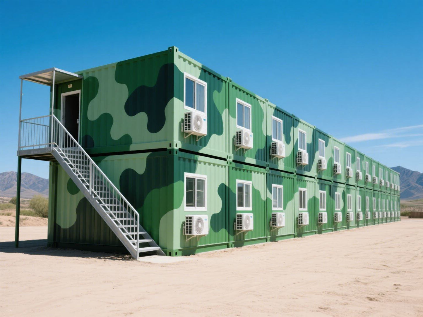 Assemble Container House Temporary Camp Solutions - Customized Creative Container House