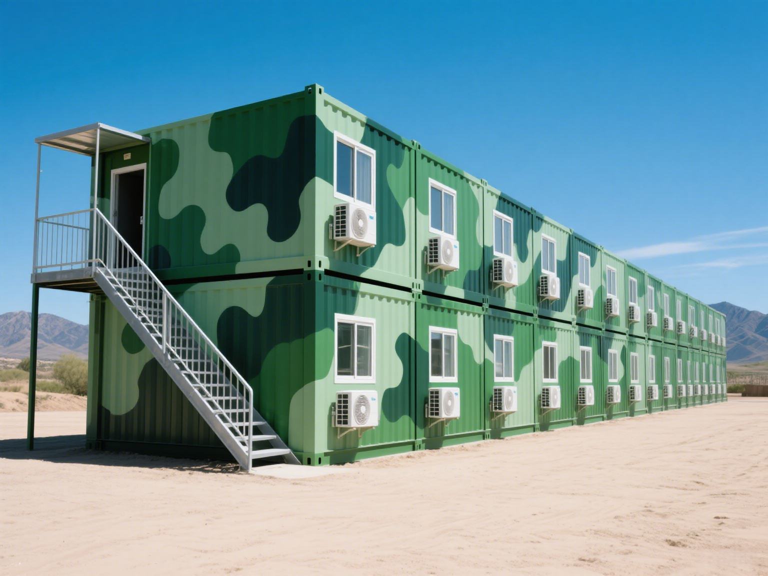 Assemble Container House Temporary Camp Solutions - Customized Creative Container House