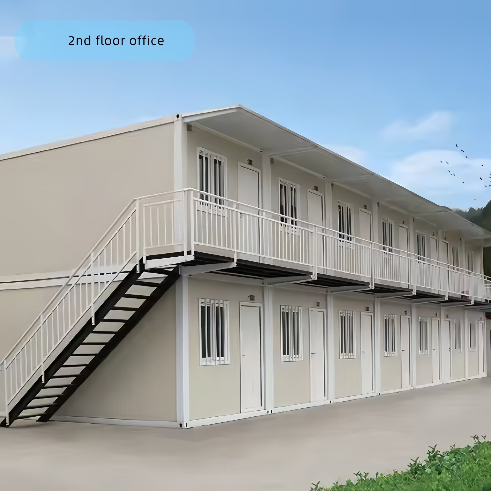 Customized Container house 2&3nd floor Mobile office - Customized Creative Container House