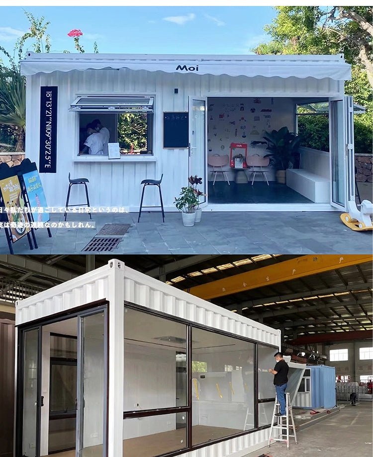 Fixed panoramic mobile office Modular Workspace - Customized Creative Container House
