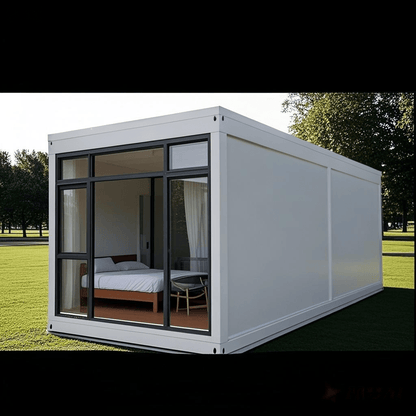 Flat Pack Container Hotel Durable Prefab Modular Solution - Customized Creative Container House