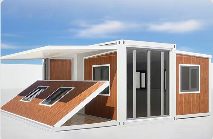 Modern Folding Expandable Prefabricated House With Furniture - Customized Creative Container House