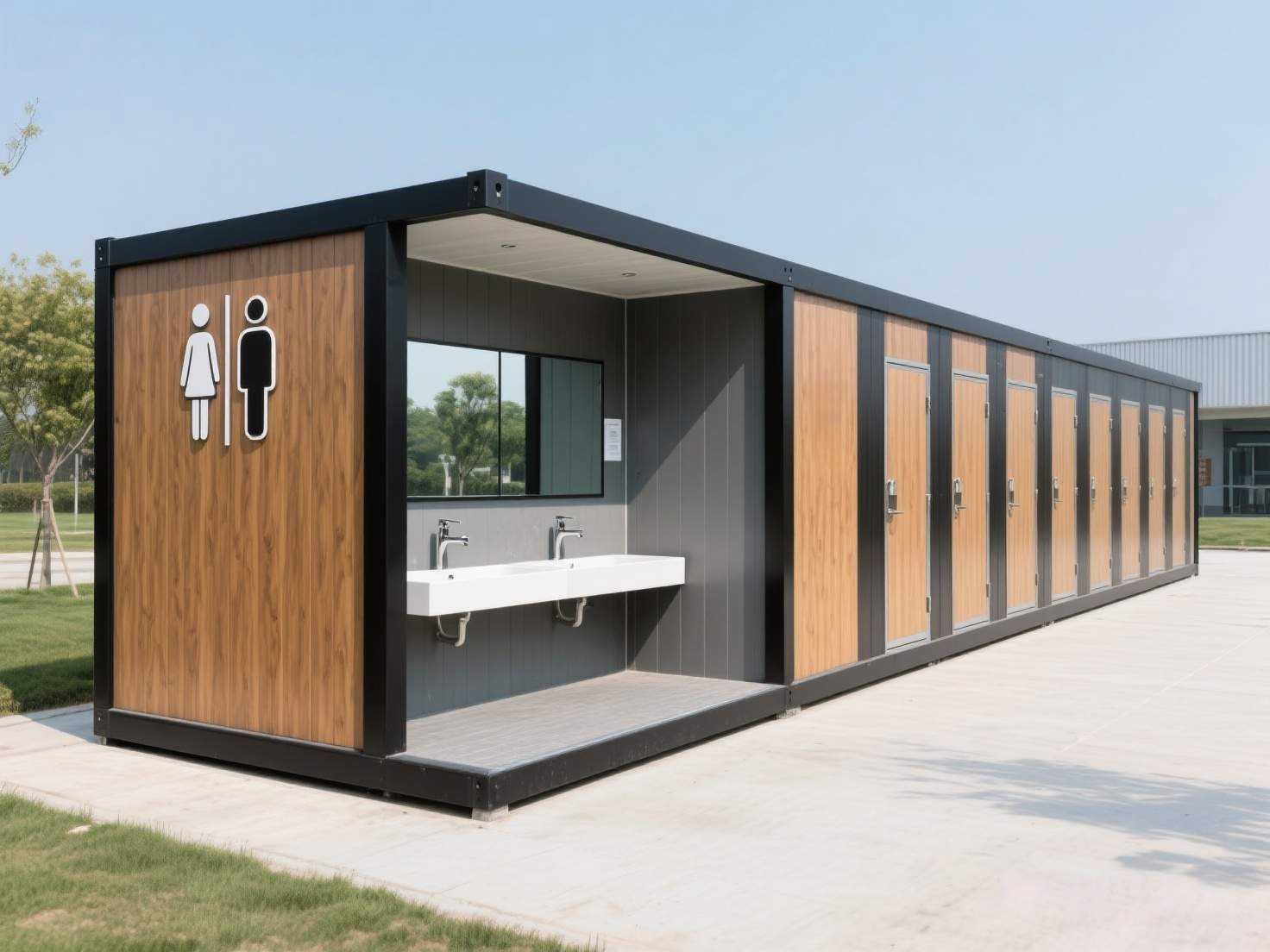 Prefab Modular Restroom | Quick Setup & Long - Lasting Sanitary Units - Customized Creative Container House