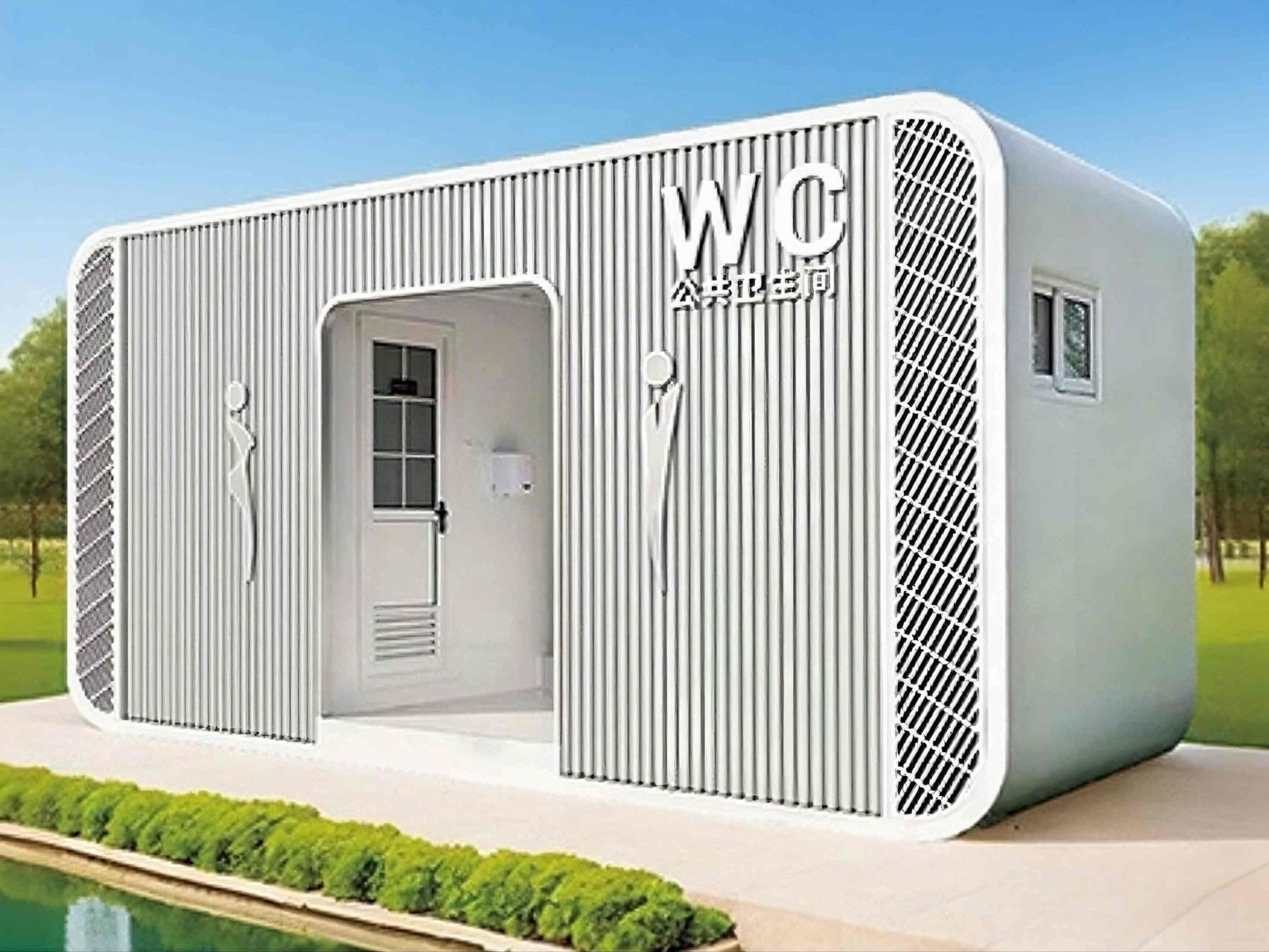 Prefab Modular Restroom | Quick Setup & Long - Lasting Sanitary Units - Customized Creative Container House