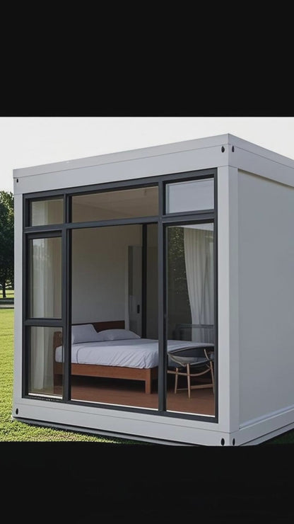 Flat Pack Container Hotel Durable Prefab Modular Solution