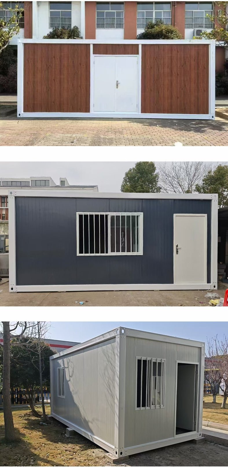 Quick installation of modular mobile homes - Customized Creative Container House